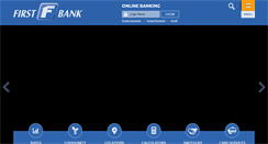 Desktop Screenshot of firstbanktrust.com